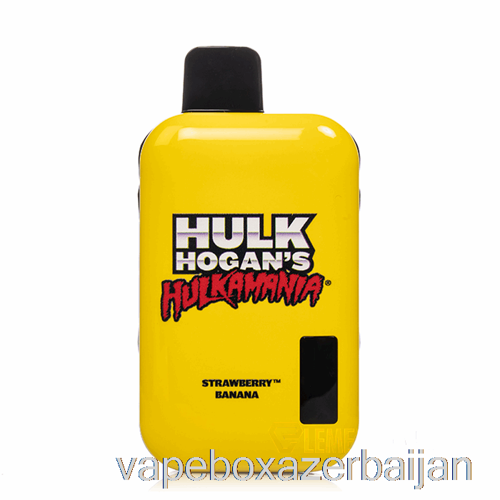 Vape Azerbaijan Hulk Hogan Hulkamania 8000 Disposable Strawberry Banana